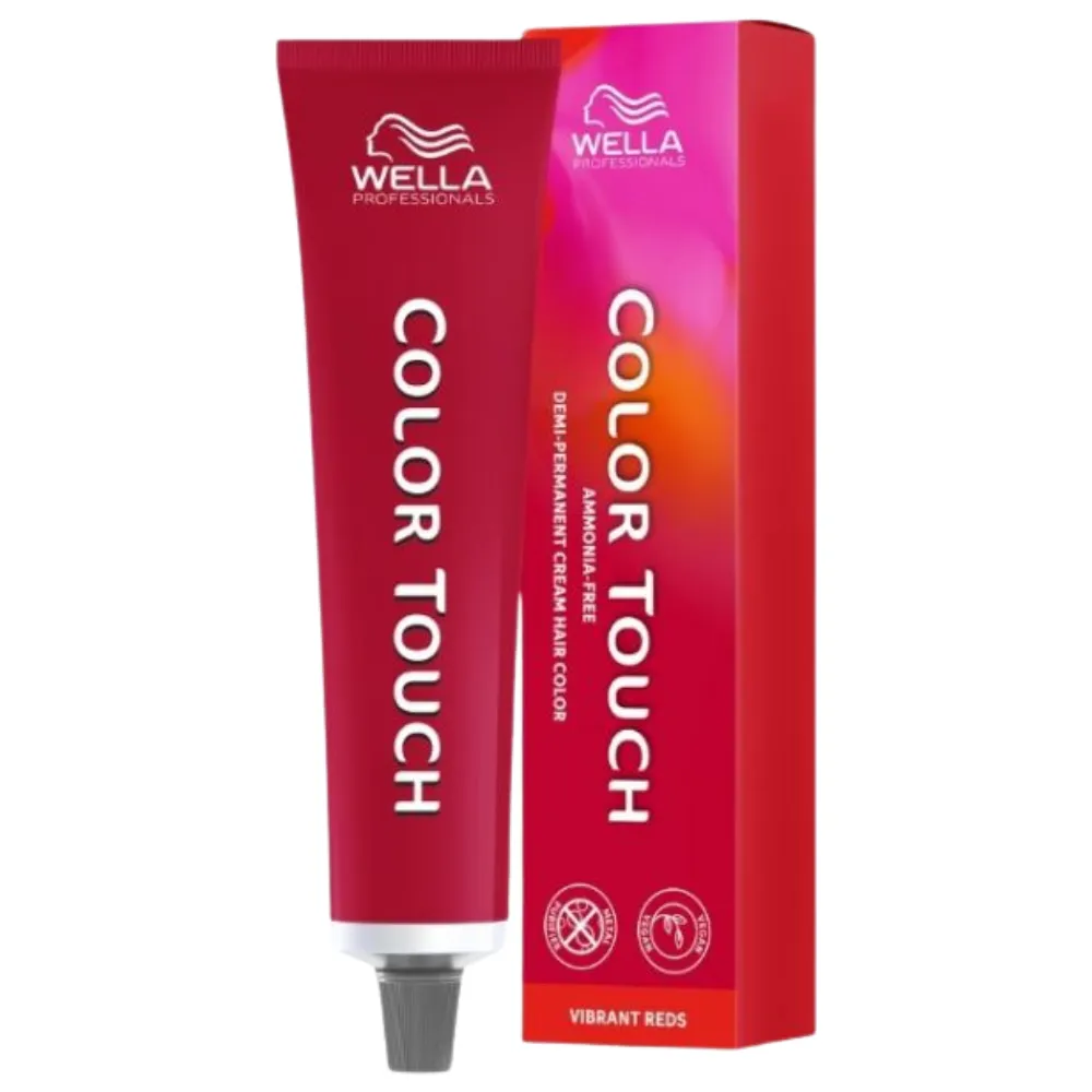 Wella Crema Colorante Color Touch Sin Amoniaco 60ml – 7.43 Rubio Medio Cobrizo Dorado